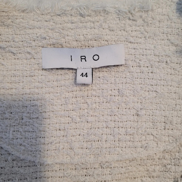 IRO Aidan Raw-Edge Boucle Jacket Blazer - Picture 7 of 9